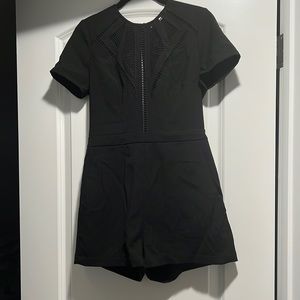 Black BCBG Short romper